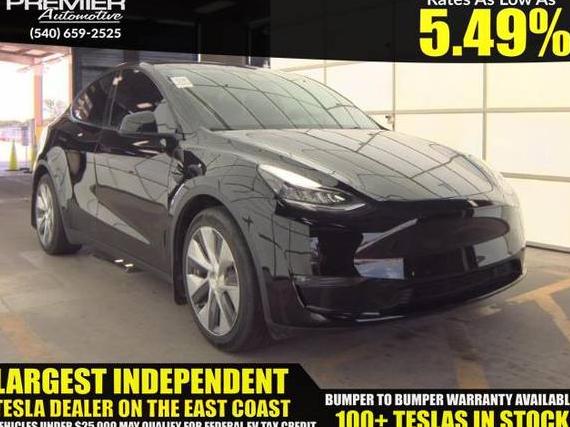TESLA MODEL Y 2022 7SAYGDEE9NF422399 image